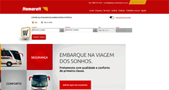 Desktop Screenshot of expressoitamarati.com.br