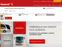 Tablet Screenshot of expressoitamarati.com.br